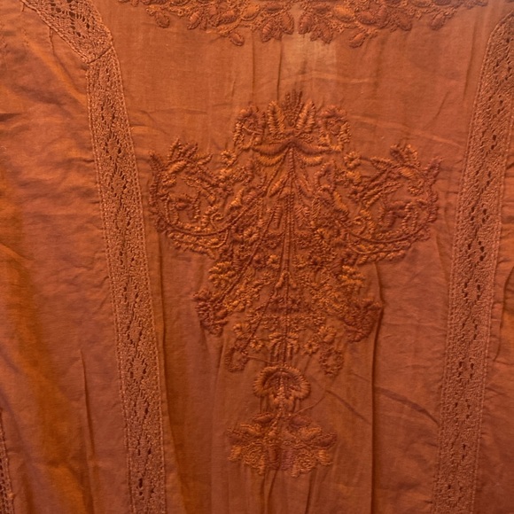 NWT Free People size 8 dress. Color deep bronze. - Picture 4 of 7